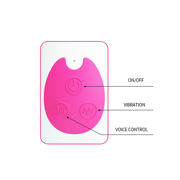 Roze zeka vibrator 12 funkcija vibracije