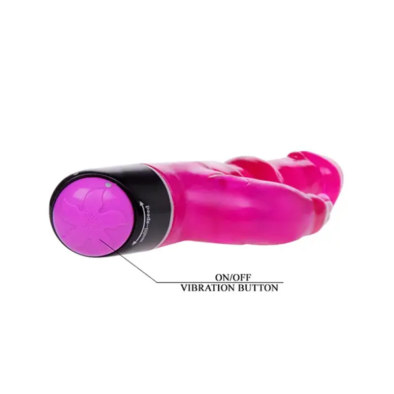 Roze multifunkcionalni vibrator 22cm