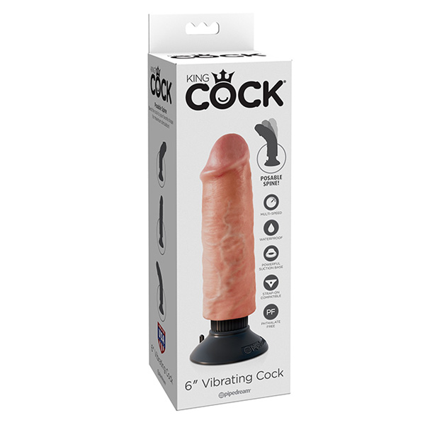 Realisticni vibrator 20cm | King Cock