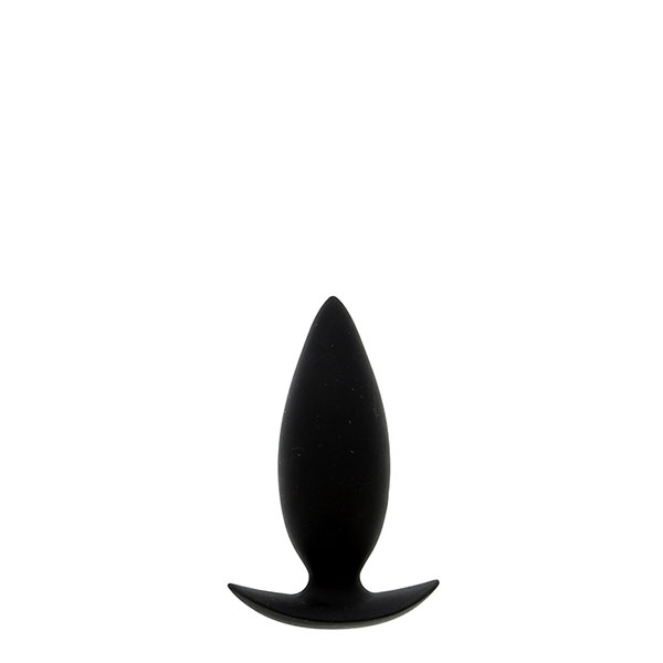 Crni silikonski analni dildo