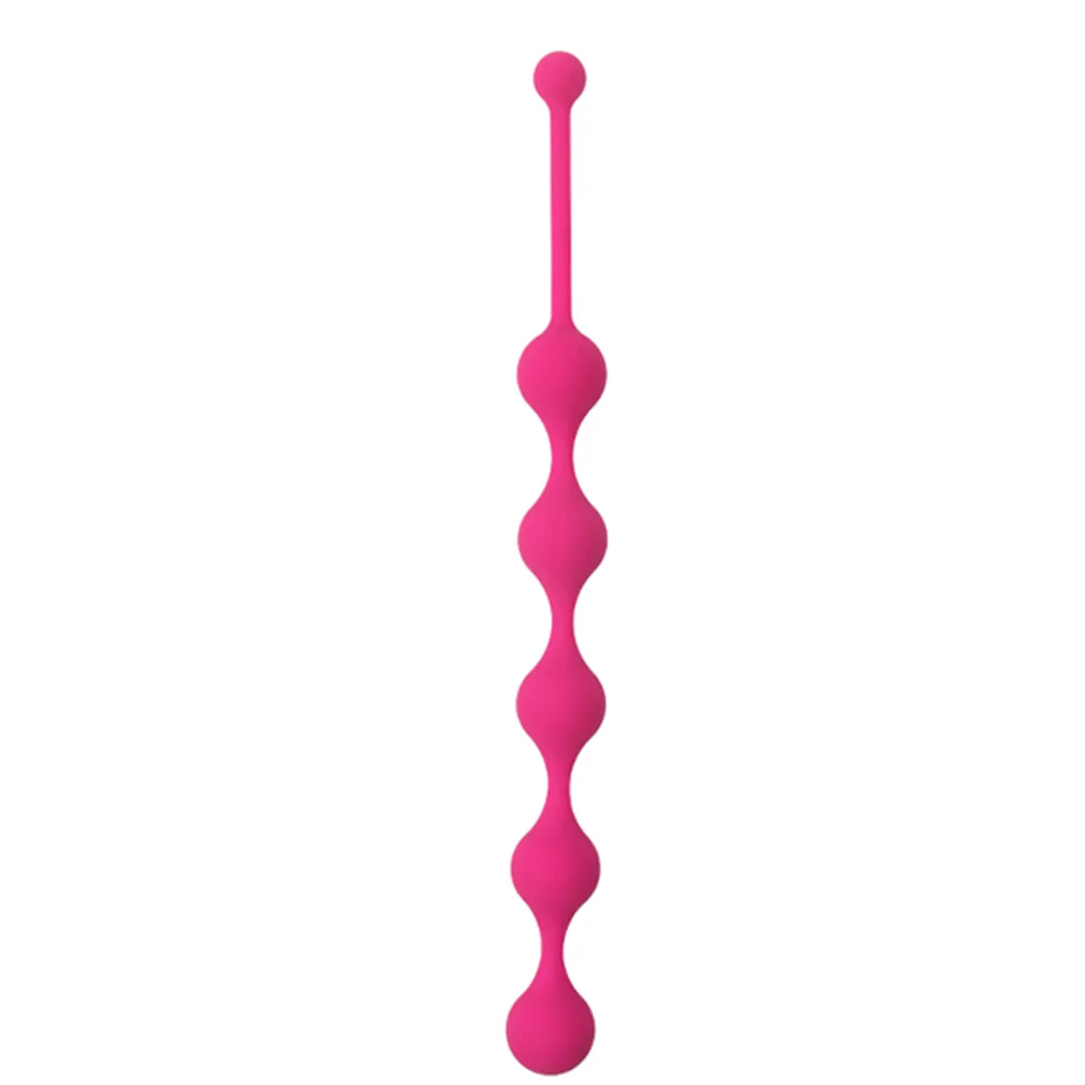 Roze silikonske analne kuglice