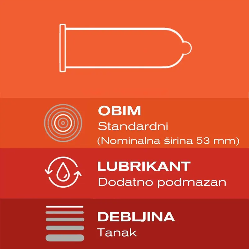Masculan sensitive kondomi