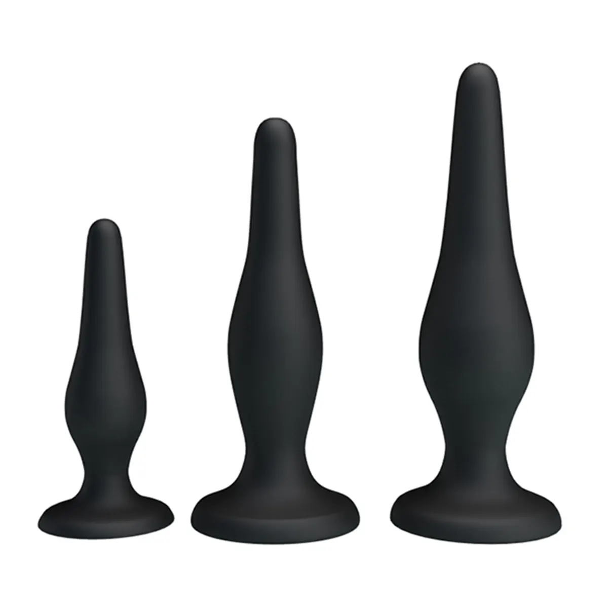 Set silikonskih analnih dildoa