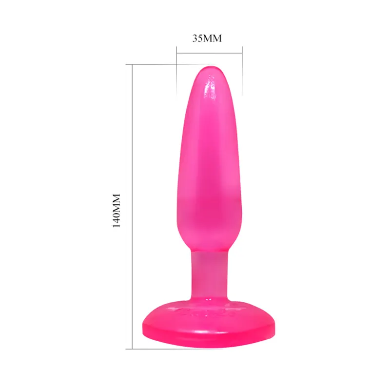 Pink analni dildo 14cm