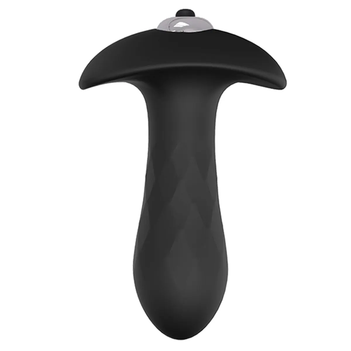 Crni analni vibrator sa vibracijom