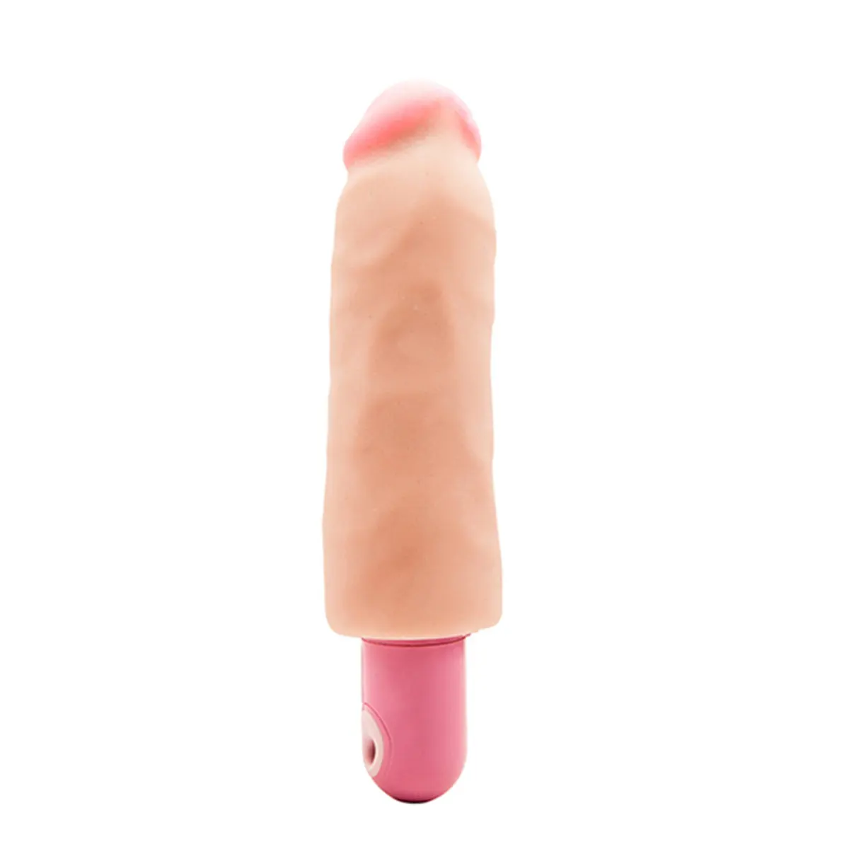 Realistični vibrator boje kože 10 funkcija vibracije