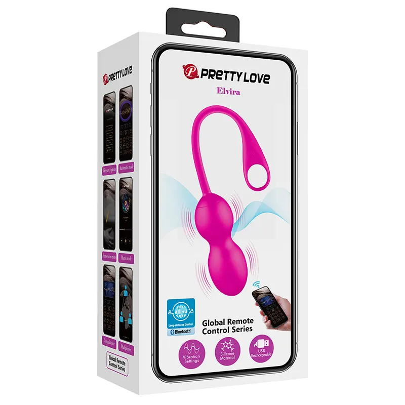 Roze vibro jaje aplikacija
