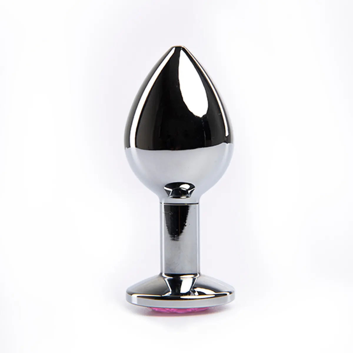 Metalni analni dildo sa cirkonom