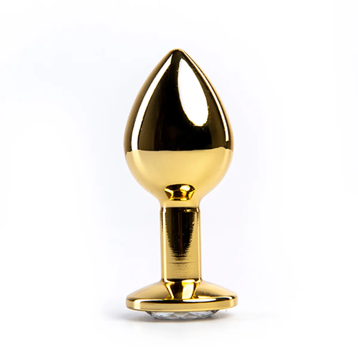 Metalni analni dildo sa cirkonom