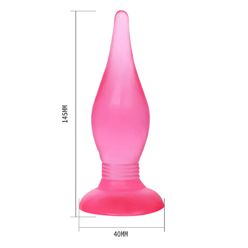 Roze analni dildo 14cm