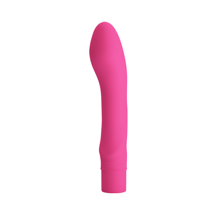 Roze silikonski vibrator za G tačku