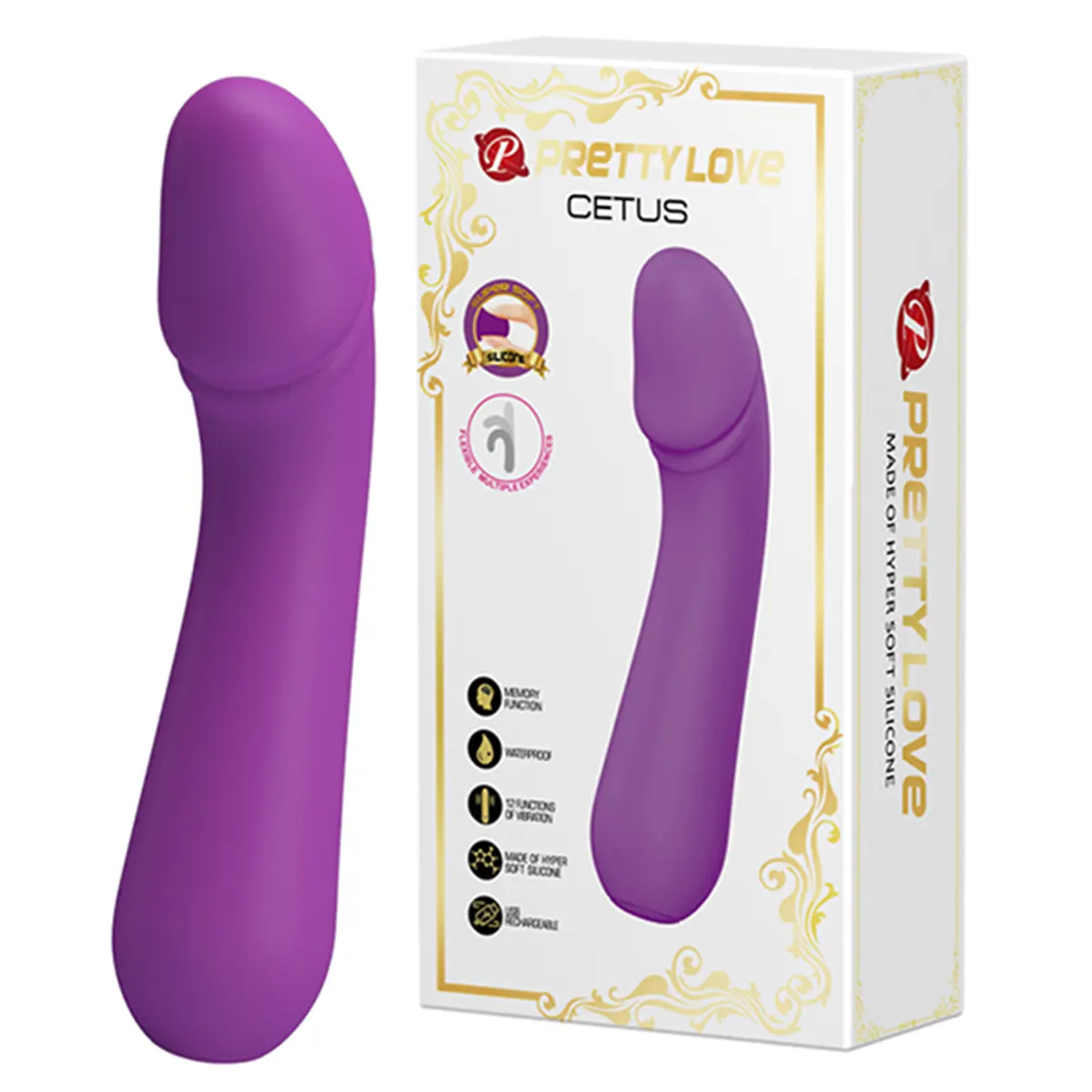 Vibrator od super mekanog silikona