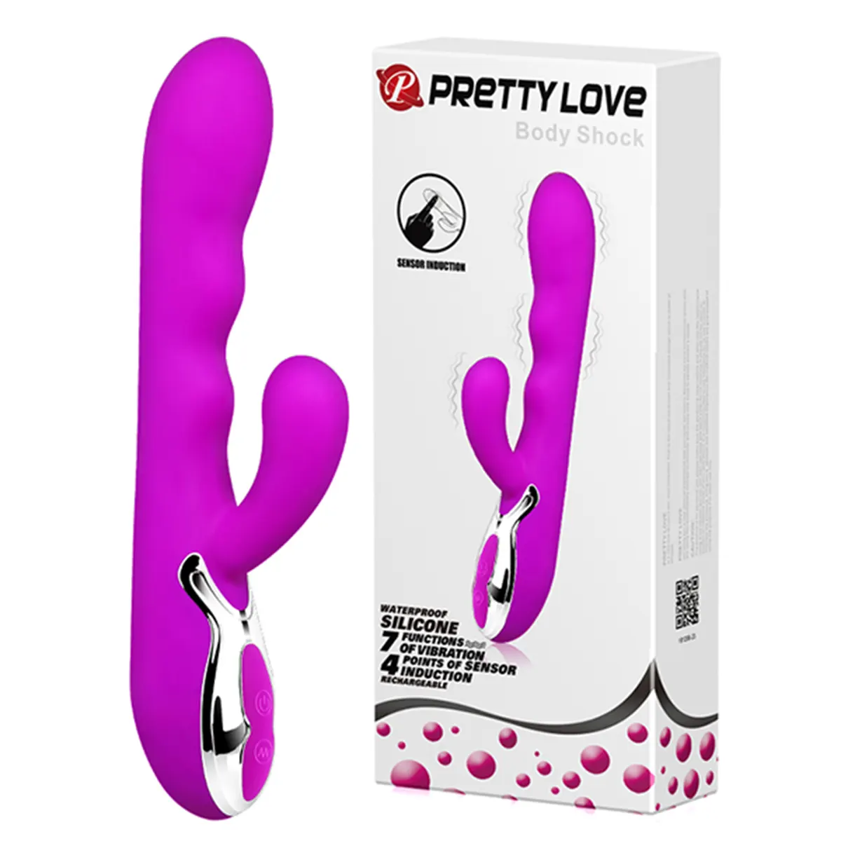 Kvalitetan ljubičasti multifukcionalni vibrator