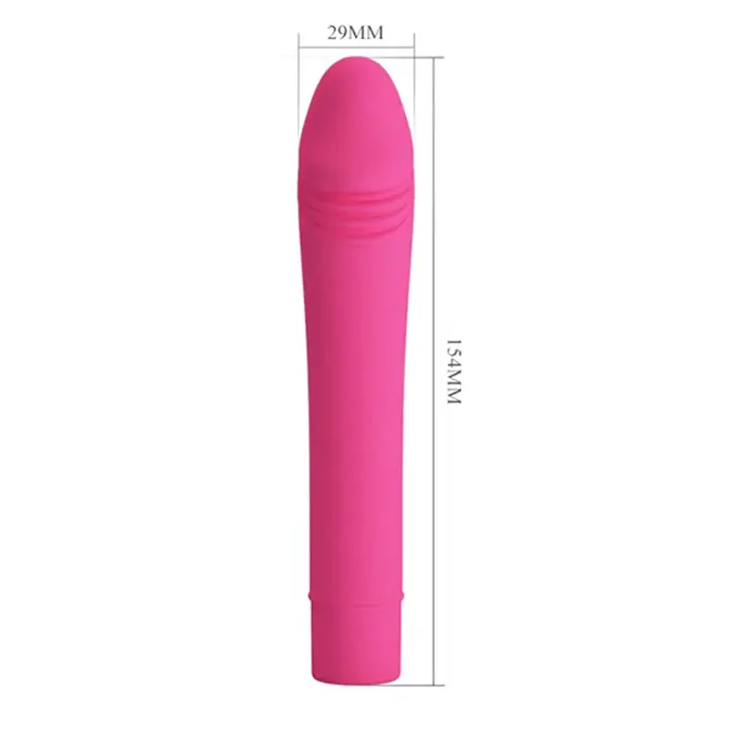 Roze silikonski vibrator 15cm