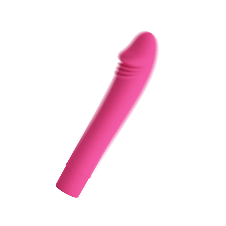 Roze silikonski vibrator 15cm