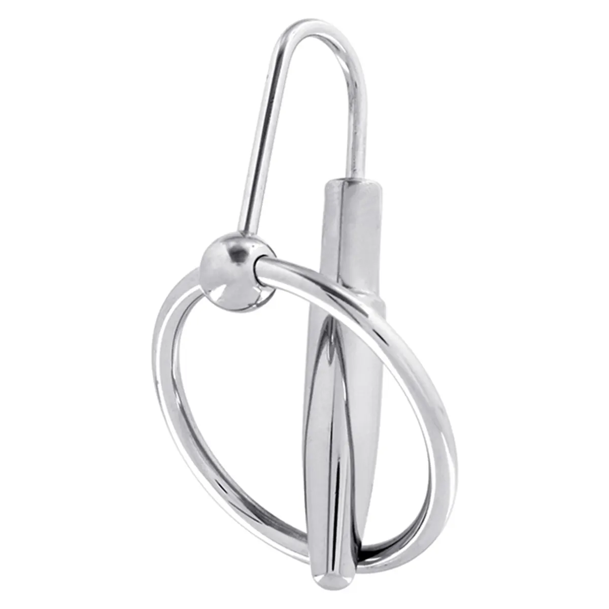 Metalni penis plug 5,5cm