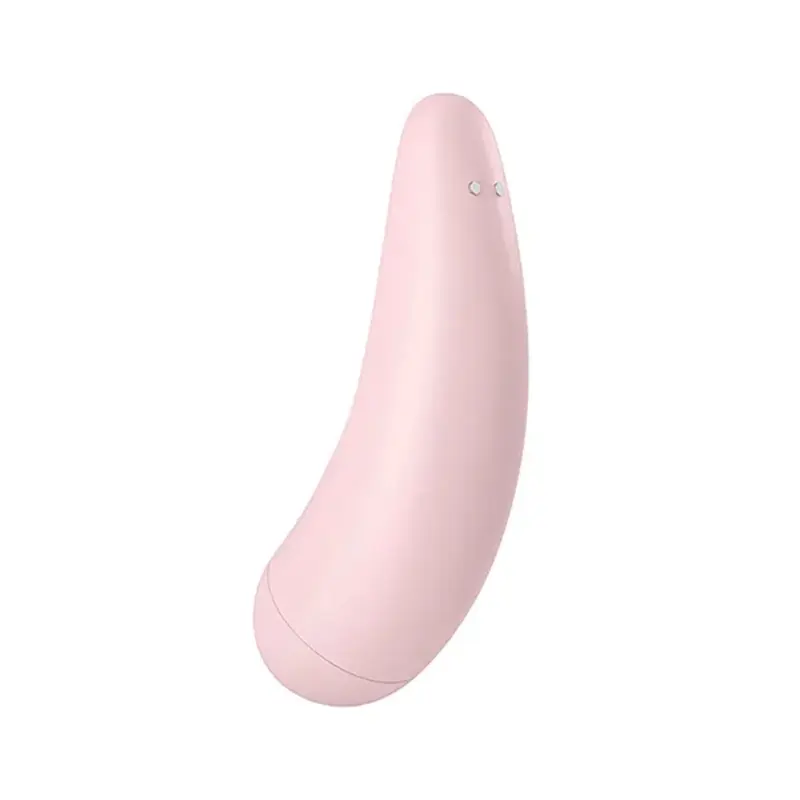 Roze stimulator klitorisa aplikacija Satisfyer Curvy 2