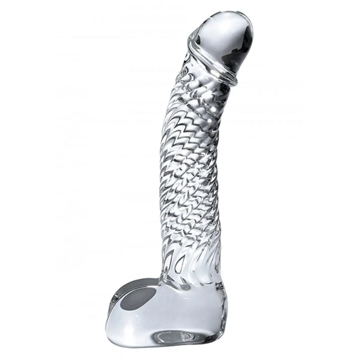 Stakleni dildo 17cm