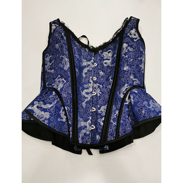 Plavi korset Blue corset