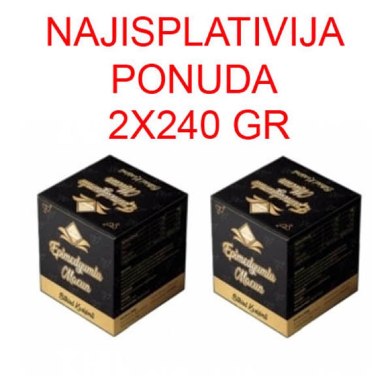Macun med 2X240GR