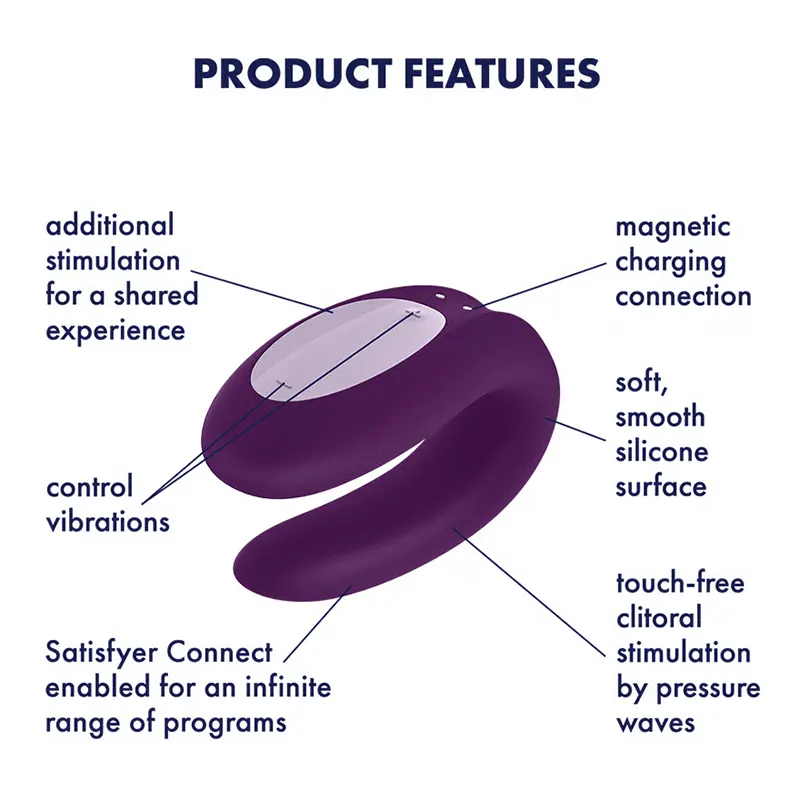 Vibrator za parove Satisfyer Double Joy