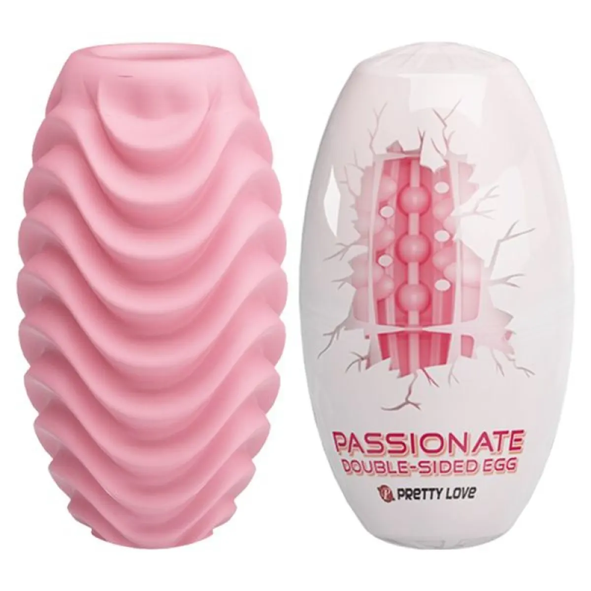 Jaje masturbator Double Sided Egg Pink 