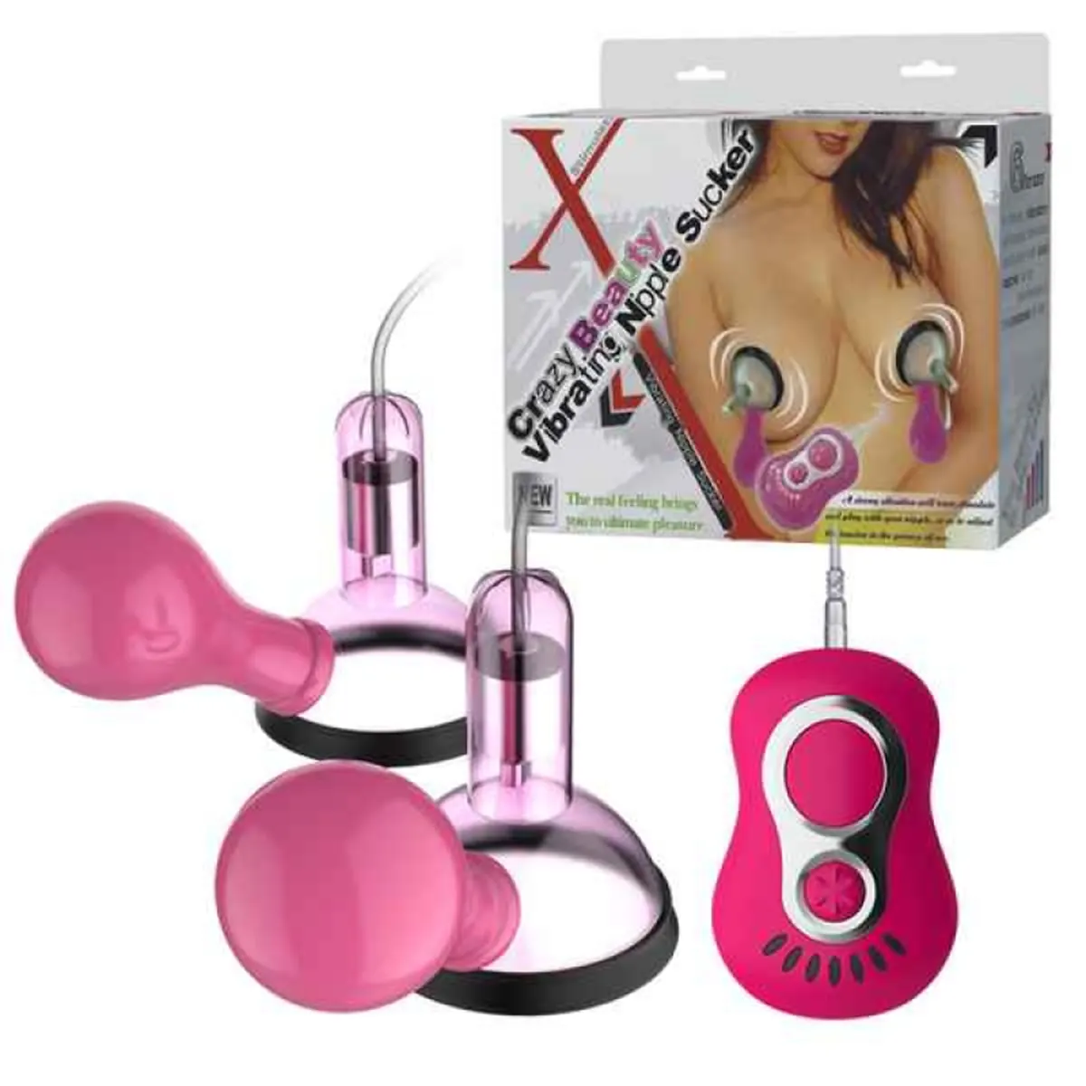 Pumpice za bradavice Vibrating Nipple Sucker