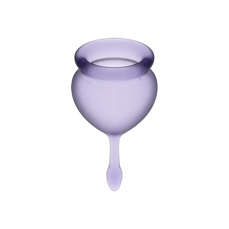 Menstrualne čašice Satisfyer Feel Good Menstrual Cup lila