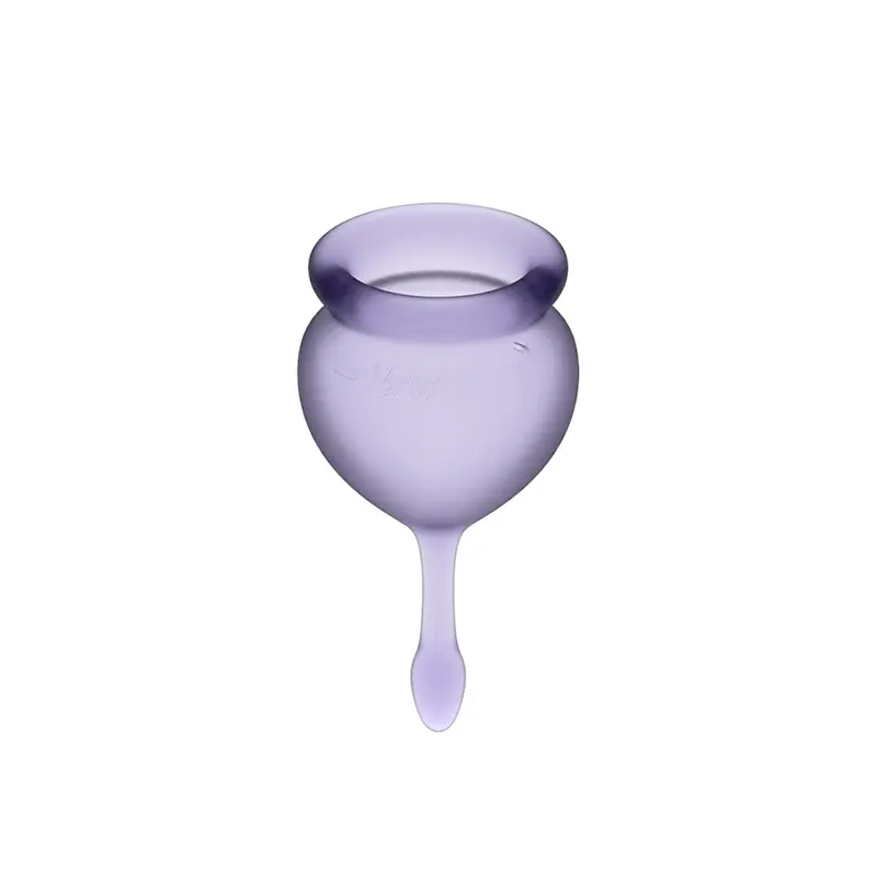 Menstrualne čašice Satisfyer Feel Good Menstrual Cup lila