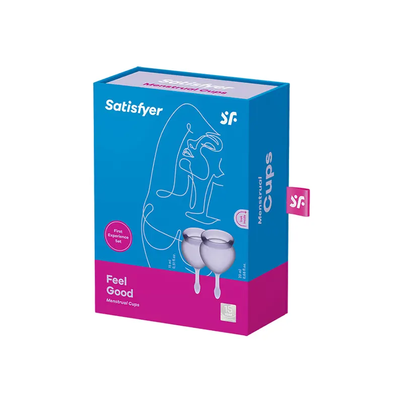 Menstrualne čašice Satisfyer Feel Good Menstrual Cup lila