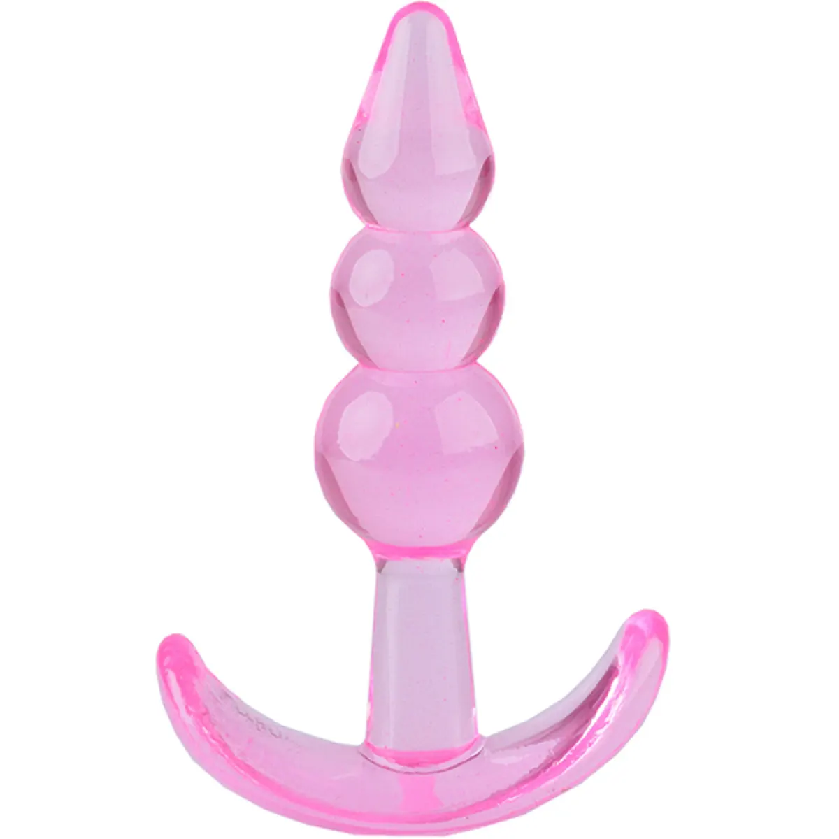 Analni dildo T-Plug Beaded Pink