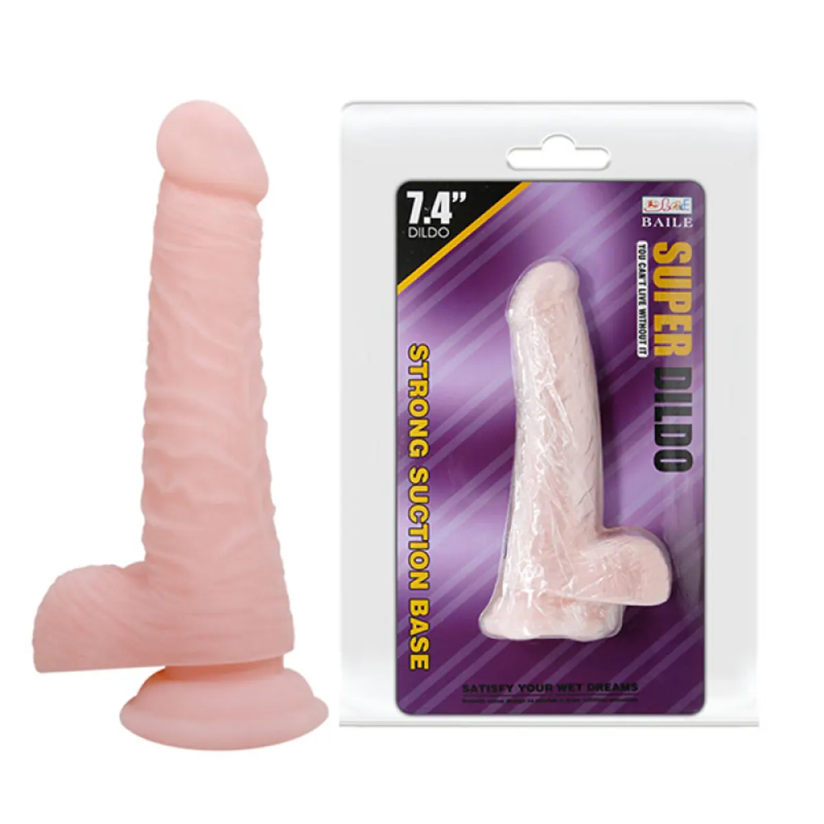 Mekani Realistični Dildo 19cm