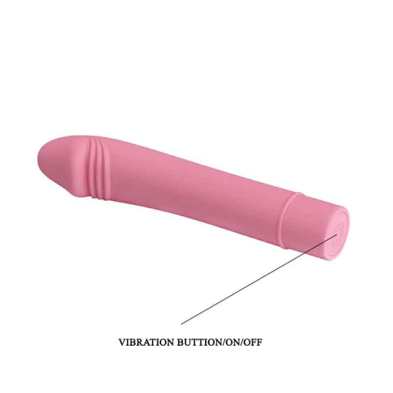 Realistični Silikonski Vibrator Polevik Pink