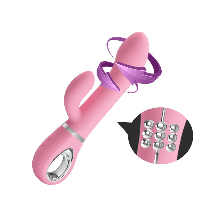 Vibrator sa Rotacijom Ternence Pink