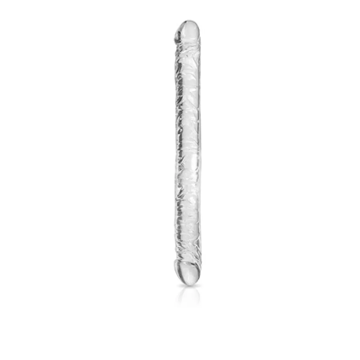 Fleksibilni Dupli Dildo 34cm Pure Jelly Crystall