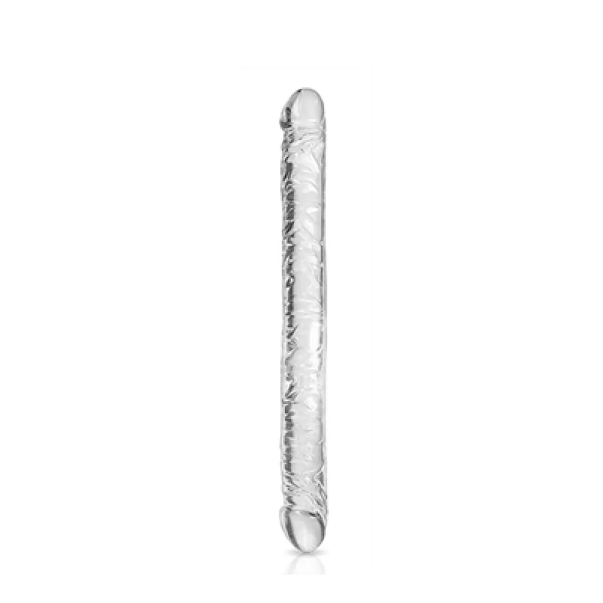 Fleksibilni Dupli Dildo 44cm Pure Jelly Crystall