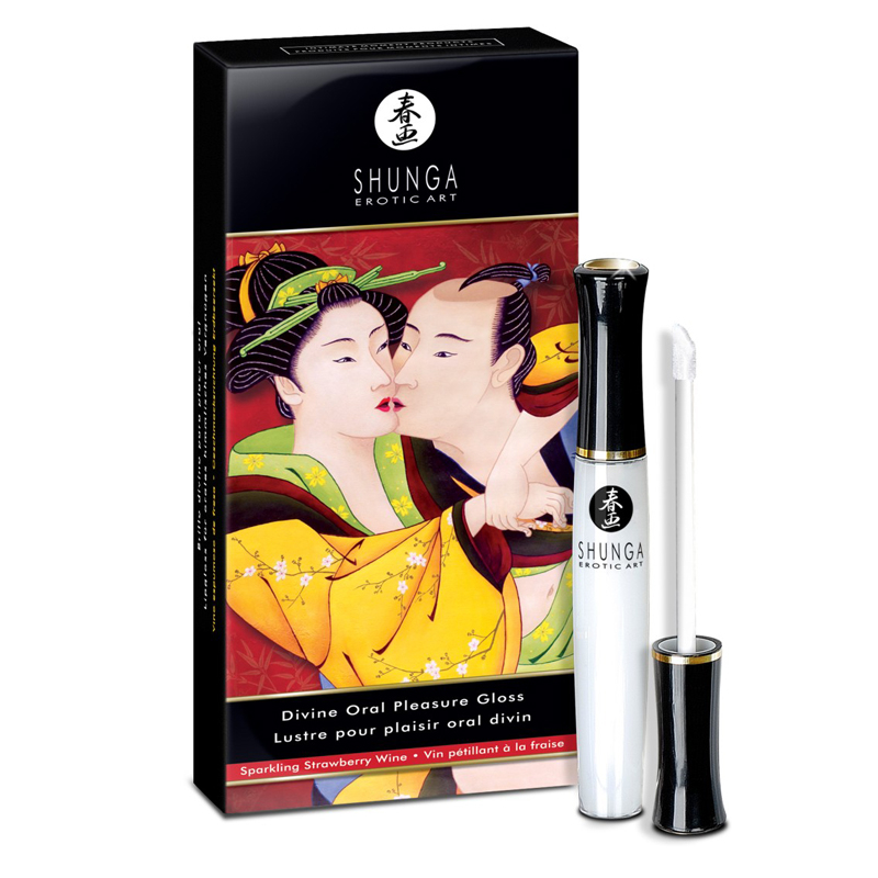 Shunga sjaj za usne jagoda Oral Pleasure Gloss