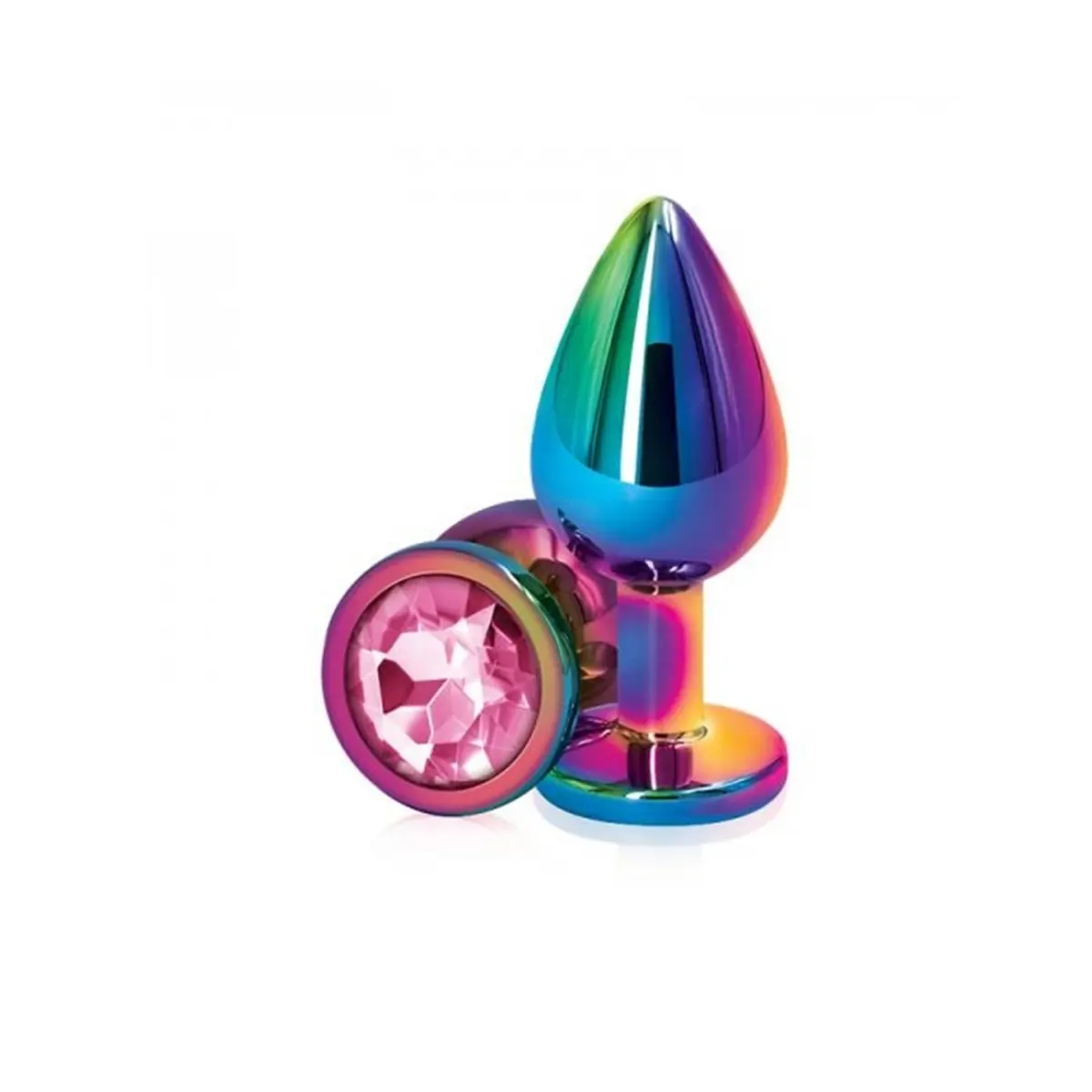 Mali metalni analni dildo sa cirkonom
