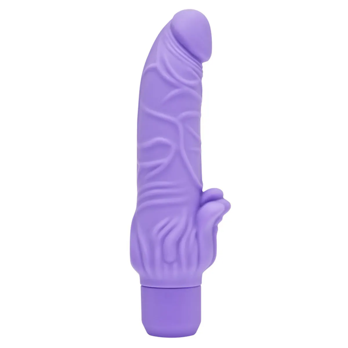 Ljubičasti silikonski vibrator 22cm