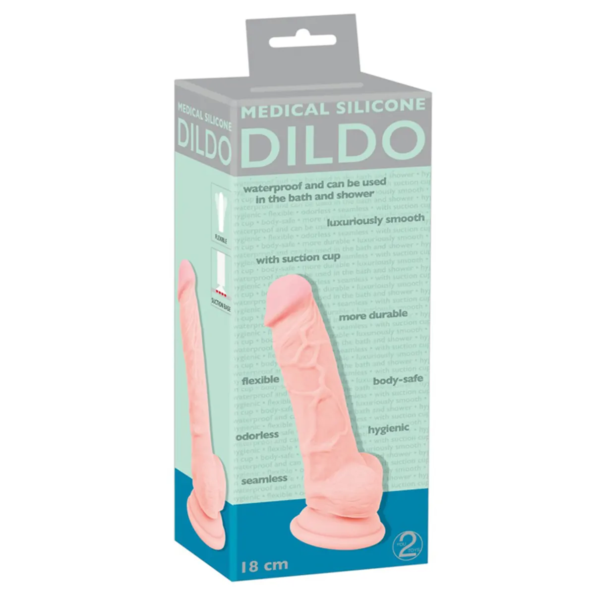 Dildo od medicinskog silikona 18cm