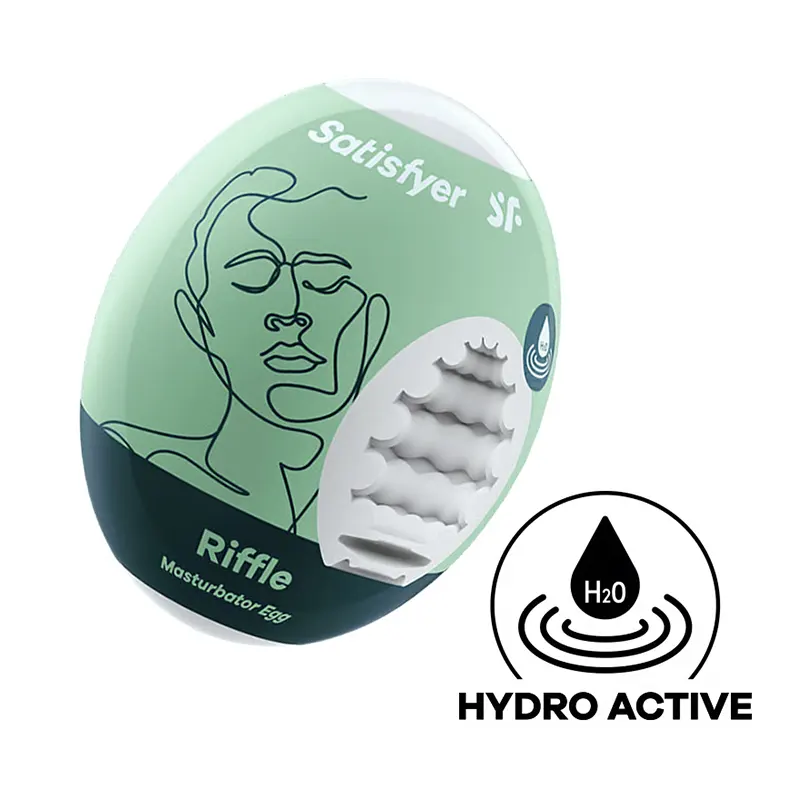 SATISFYER Masturbator Egg riffle