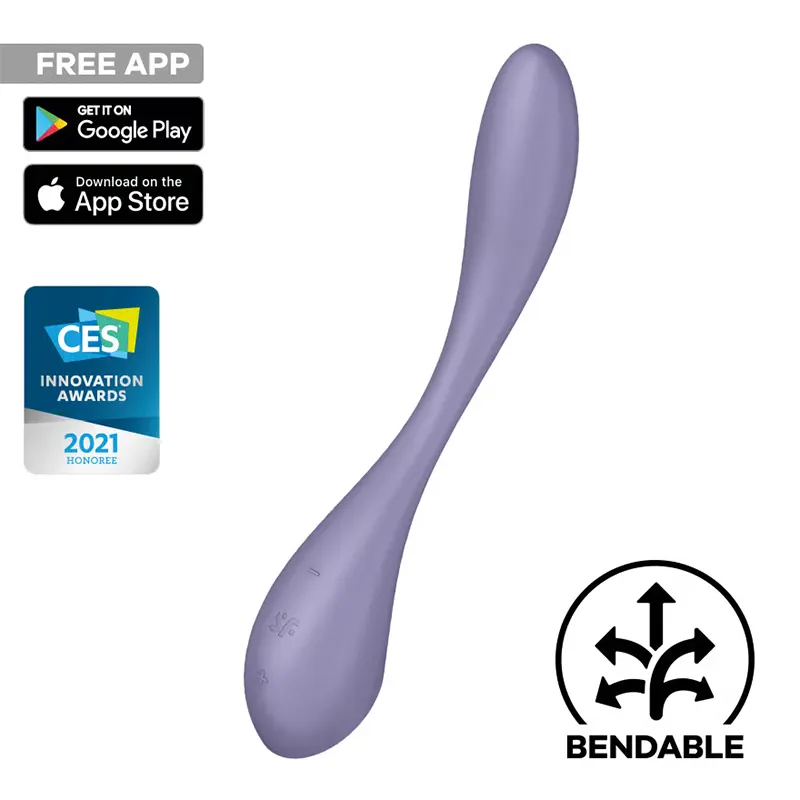 SATISFYER G SPOT FLEX 5+ LILAC 