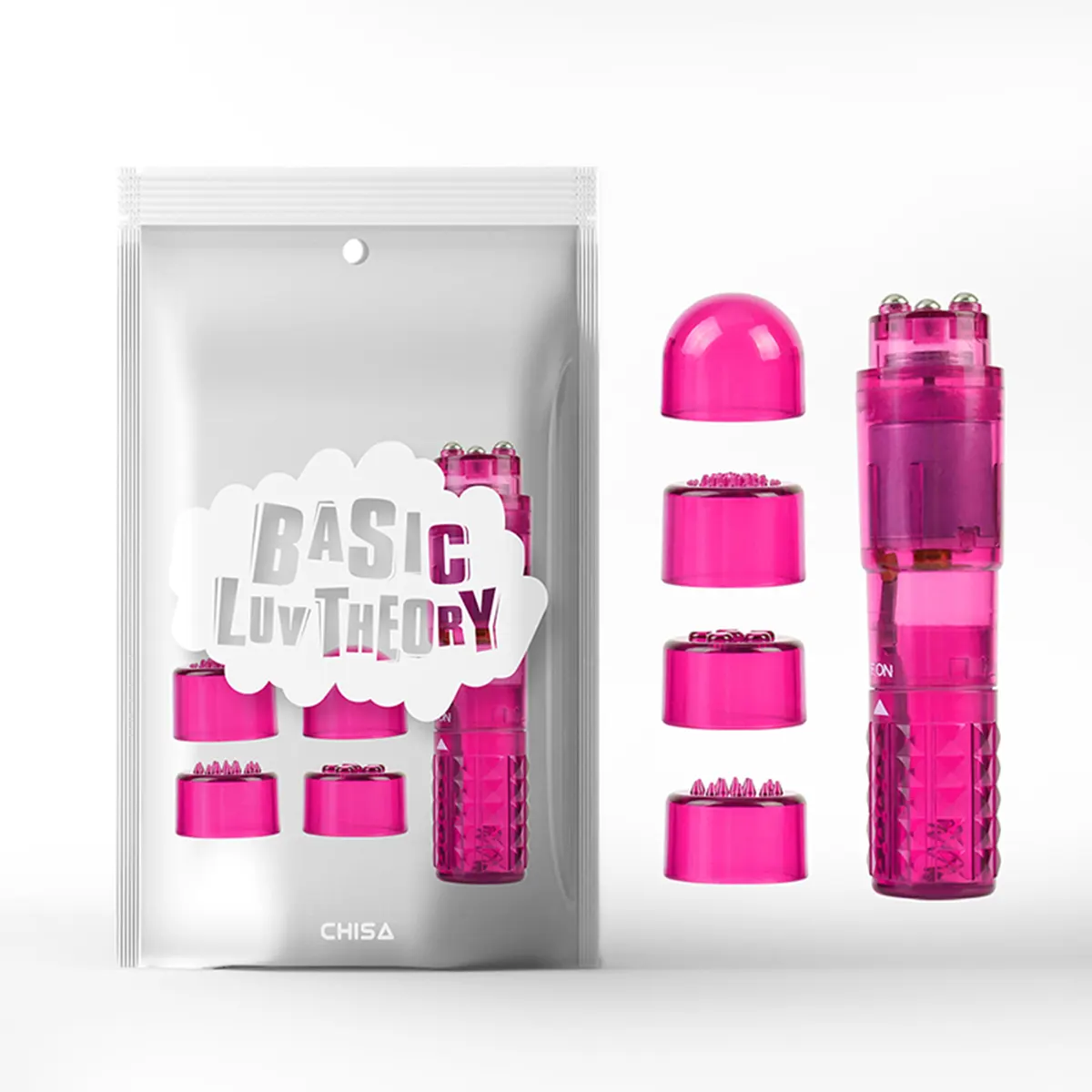 Multufinkcionalni Plasticni Vibrator THE ULTIMATE MINI MASSAGER PINK