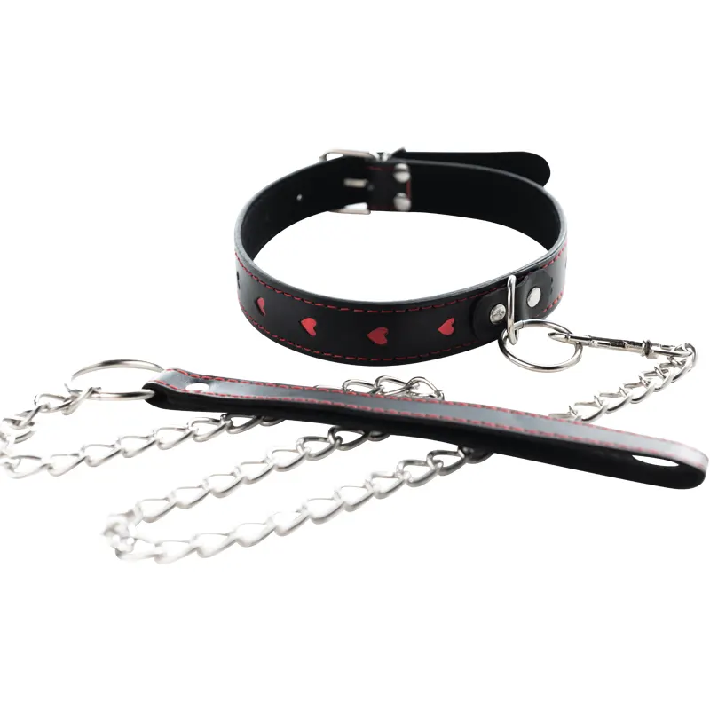 Ogrlica srce sa povodcem Heart Collar and Leash