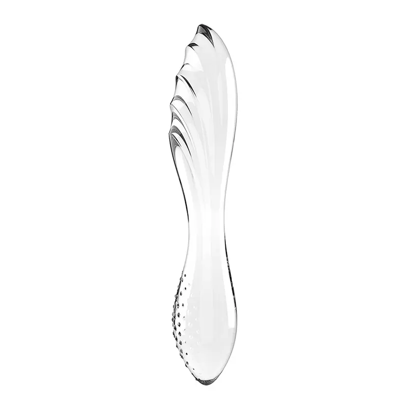 SATISFYER Dazzling Crystal Glass Dildo Transparent 1