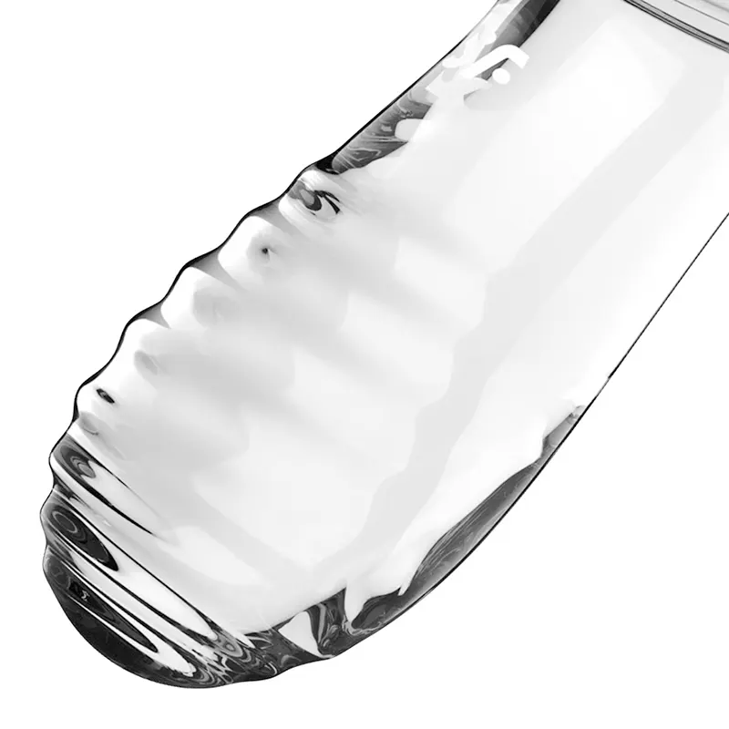 SATISFYER Double Crystal Glass Dildo Transparent