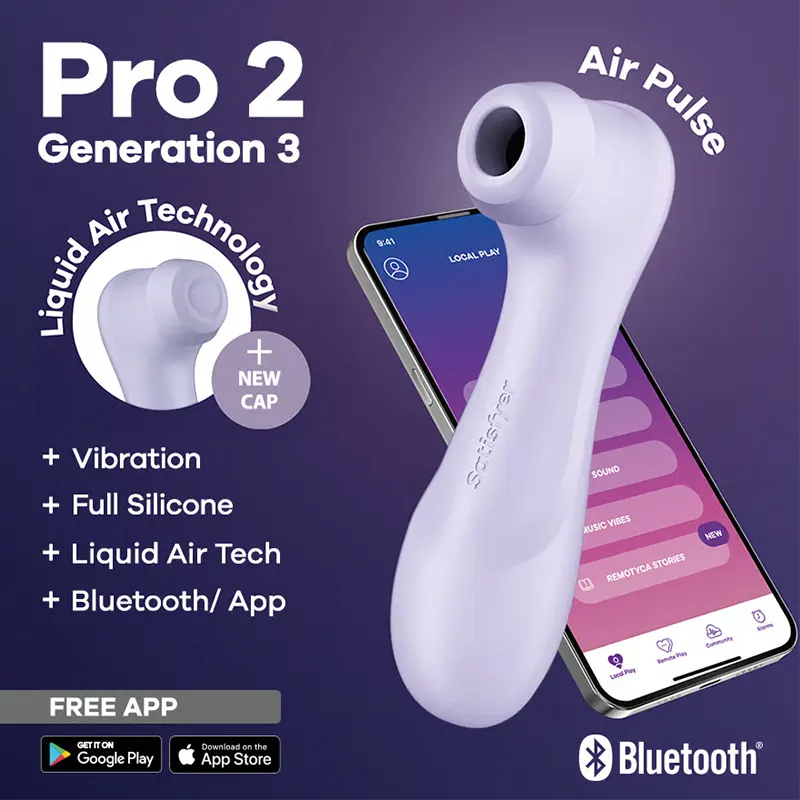 SATISFYER Pro 2 Generation 3 with Liquid Air Lilac