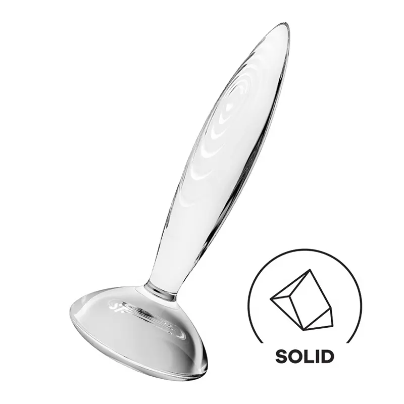 SATISFYER Sparkling Crystal Glass Dildo