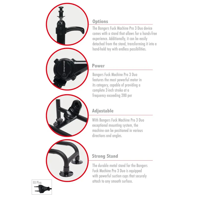 Seks Masina Bangers Fuck Machine Pro 3 Duo