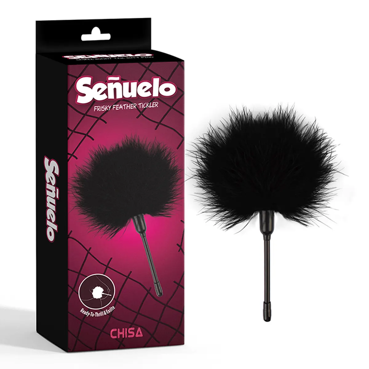 Crna Peruška Pleasure Feather Tickler